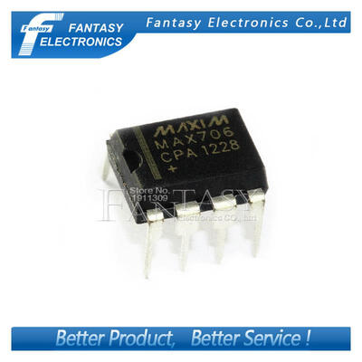 

10PCS MAX706CPA DIP8 MAX706 DIP new and original IC free shipping