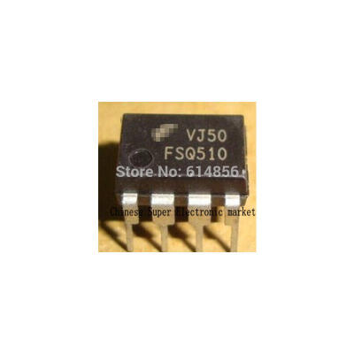 

50PCS FSQ510 IC SWITCH FPS 0.5A 700V 7-DIP