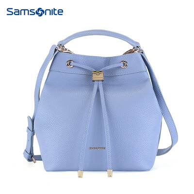 

Samsonite IRENE Shoulder Crossbody Fashion Bucket Bag BB409003 Black Bucket Bag