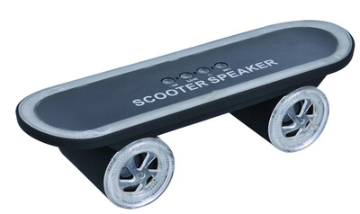 

Новая идея с подсветкой Наружный Scooter Беспроводная Bluetooth-аудиокарта Динамики BT03LED Сабвуфер