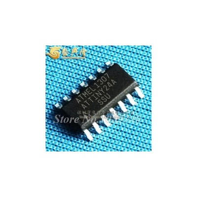

20PCS free shipping ATTINY24A-SSU ATTINY24A 20MHz 2KB 8-bit microcontroller SOP14 100% new original