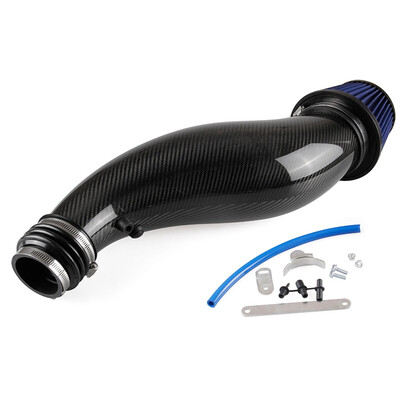 

Ryanstar Racing Real Carbon Fiber Turbo Air Intake Pipe with Air Filter for c ivic ek