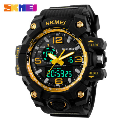 

SKMEI® Mens Digital Watch Military Clock Fashion Men Watch Water Resistant Date Calendar LED Sports Watches Men montre homme Wris