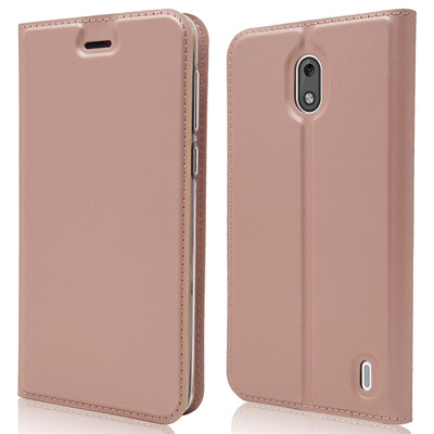 

Роскошный чехол для кошелька для Nokia 2 High Quality PU Кожаный флип-чехол Kickstand Anti-shock Полная защита