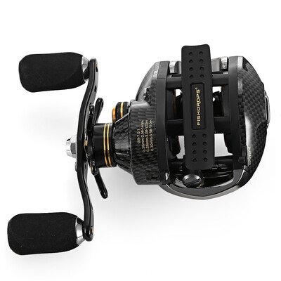 

FISHDROPS LB200 701 Baitcasting Reel 18 Ball Bearing Carp Fishing Left Right Hand Bait Fishing reel