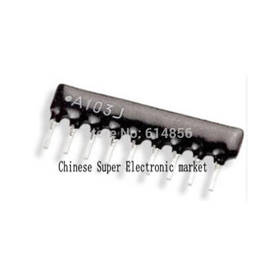 

200PCS 9Pin Resistor Network Array A09-471 470R A471 254MM Pin SIP-9