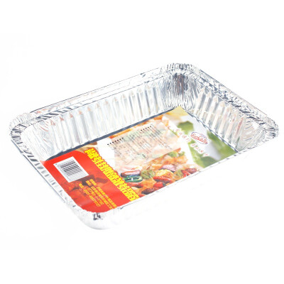 

Still roasted tin foil aluminum foil dish barbecue roasted aluminum foil box barbecue dish barbecue dish five loaded