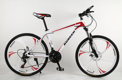 

Ship Form RU KUBEEN 26 inch steel 21 speed aluminum frame mountain bike skateboard double disc