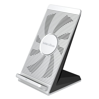 

FutureWireless Charger Qi Charging Stand with Fan 10W Fast Wireless Charging for Galaxy S9S8S7S6Plus for Apple iPhone X88plus