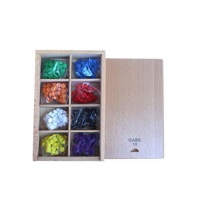 

New Wooden Baby Toy Froebel GABE10 Baby Educational Toy Baby Gifts