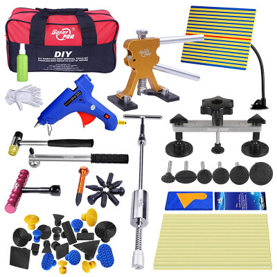 

PDR Tools Kit For Car Professional Paintless Dent Repair Tool Auto Reflector Glue Gun Pulling Bridge Hammer Tool Hand Tools Sets