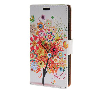 

MOONCASE чехол for Huawei Honor 4A (5.0") Кожа флип кошелек стиль и Kickstand крышки случая [Симпатичные шаблон] дизайн / a03