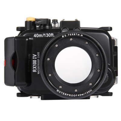 

PULUZ 40m Underwater Depth Diving Case Waterproof Camera Housing for Sony RX100 IVBlack