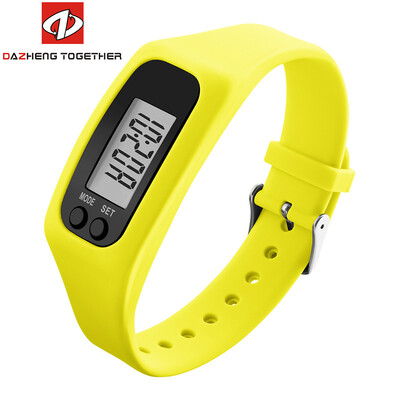 

Women Watches Digital Wristwatches Silicone Strap Sport Watch Calorie Pedometer Distance 7 Colors Femmes Montres
