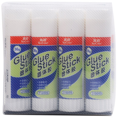 

TRUECOLOR PVA solid glue solid glue stick strong viscosity high viscosity student office stationery 36g 12 box 310009