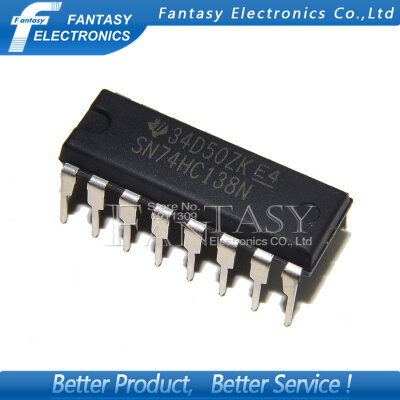 

50PCS SN74HC138N DIP16 SN74HC138 DIP 74HC138N 74HC138 new and original IC free shipping