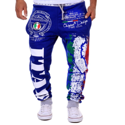 

Zogaa New Men's Sports Pants Printing Casual