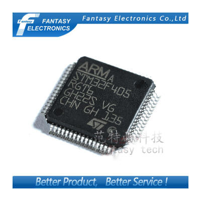 

5PCS STM32F405RGT6 QFP64 STM32F405 QFP ARM new and original IC free shipping