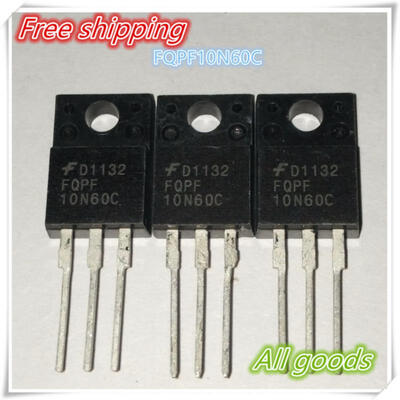 

20PCS FQPF10N60C TO-220 FQPF10N60 10N60C 10N60 600V N-Channel MOSFET