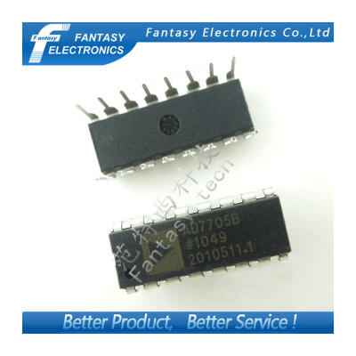 

5PCS AD7705BNZ DIP16 AD7705BN DIP AD7705B AD7705 new and original IC free shipping