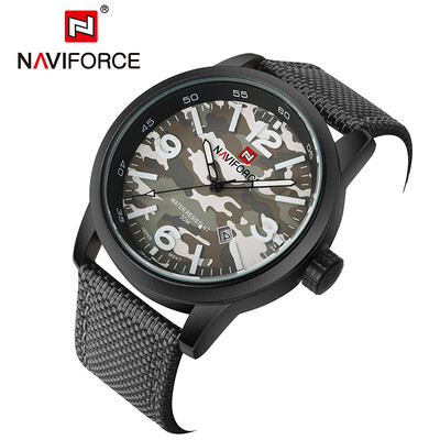 

New Military Watches Luxury Brand NAVIFORCE Men Army Military Watches Mens Quartz Clock Male Fashion Sports Wrist Watch Relogio