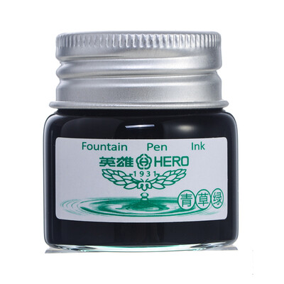 

Hero HERO 9008 color ink series 12 colors optional 20ml grass green