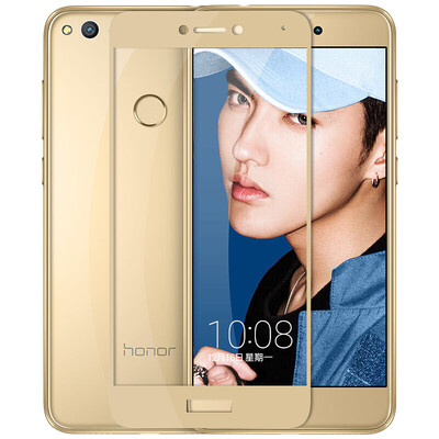 

ESCASE Huawei Glory 8 Youth Edition Стальная пленка Слава 8 Молодежная стеклянная пленка Full Cover HD Взрывозащищенная анти-отпечаток пальца для мобильного телефона Полноэкранный экран