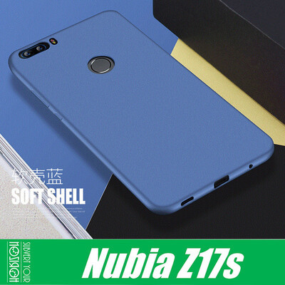 

Корпус телефона NOZIROH для Nubia Z17S Мягкая силиконовая TPU задняя крышка