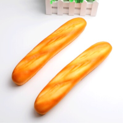 

Simulation Law Stick Model Strip Fake Bread Slow rebound Squishy Early childhood Toys Still Life