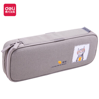 

Deli 66794 Multifunctional Pencil Case Gray