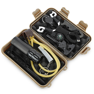 

Открытый многофункциональный самопомощи SOS Emergency Equipment Kit