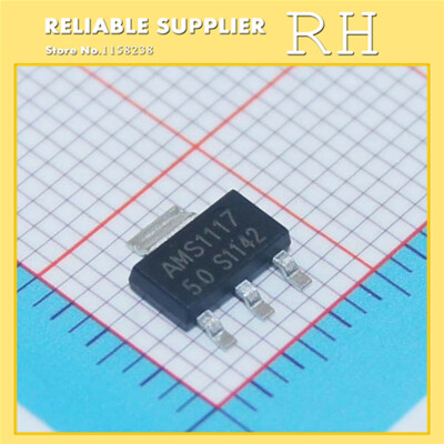 

100PCSlot AMS1117-50 LM1117 1117 50V 1A Voltage Regulator SOT223
