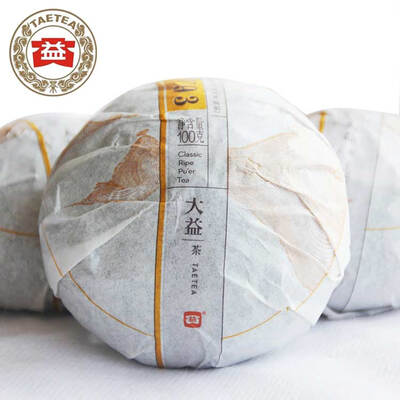 

2015 год TAETEA Shu Puer Tea 100 г V93 Pu erh Торты Китайский спелый шар Pu'er сжимается Te Menghai China PT02 Aged puerh best organic