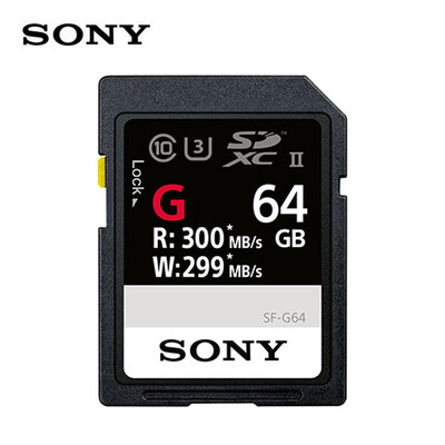 

Sony SONY 64G memory card SF-G64 SDXC UHS-II memory card SD card 300MB  read speed