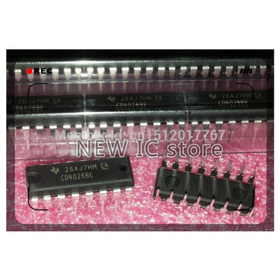 

Free shipping 25pcs/lot CD4026BE CD4026 4026 DIP16 100% NE W