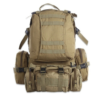 

Outlife 50L Открытый рюкзак Military Molle Тактическая сумка Рюкзаки для рюкзаков Пешие прогулки Кемпинг Камуфляж Водонепроницаемые спортивные сумки