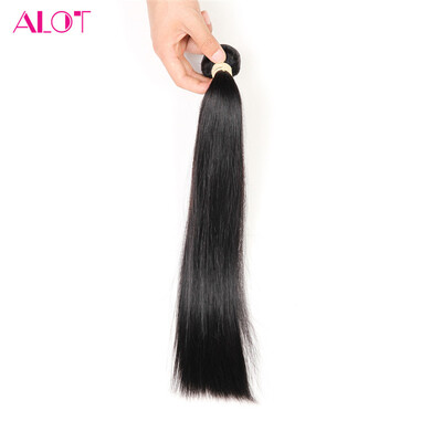 

Alot Hair Mongolian Straight Weave 100 Human Virgin Hair 1 Bundle Double Weft