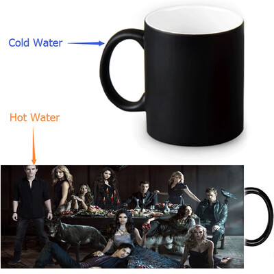 

The Originals 350ml12oz Heat Reveal Mug Color Change Coffee Cup Sensitive Morphing Mugs Magic Mug Milk Tea Cups