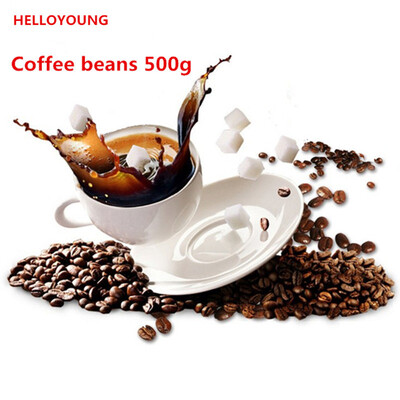 

C-TS047 High-quality Vietnam 500g Coffee Beans Baking charcoal roasted Original green food slimming coffee lose weight tea