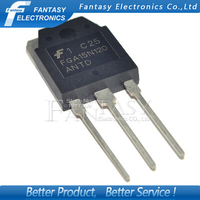 

10PCS FGA15N120ANTD TO3P FGA15N120 TO-24 15N120 new and original IC free shipping