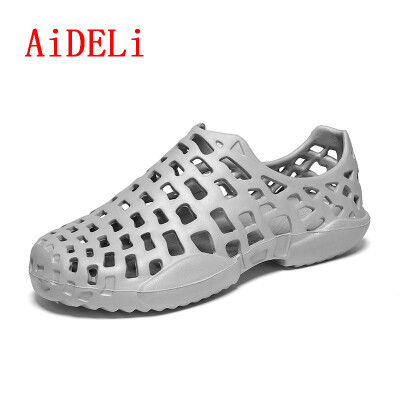 

AiDELi Mens Sandals Slippers Outdoor Lightweight Comfortable Beach Shoes