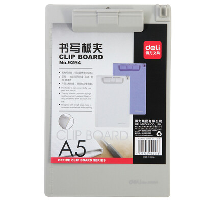 

Elite deli 9254 plastic writing board clip mixed