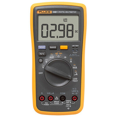 

Fluke (FLUKE) F18B портативный цифровой мультиметр с автоматическим выбором диапазона мультиметра прибор