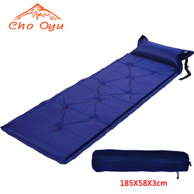 

Ship Form RU Automatic air mattress beach mat camping mat air bed with Pillow sleeping pad 193*65