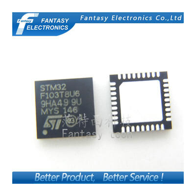 

5PCS STM32F103T8U6 QFN36 QFN ARM new and original IC free shipping