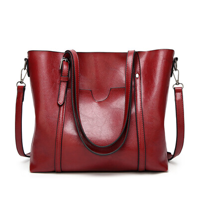 

Oil Wax pu Leather Bags Handbags Women Famous Brands Big Casual Women Bags Tote bags Spanish Brand Shoulder Bag Ladies large Bolso