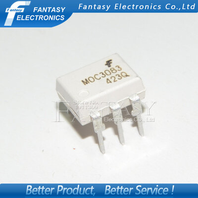 

20PCS MOC3083 DIP6 DIP new&original IC free shipping