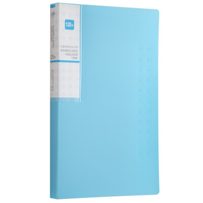 

Comix A1621 Antibacterial Series Portable Business Card Album 120 pieces 60 bags