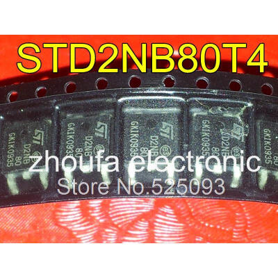 

10pcs/lot STD2NB80T4 STD2NB80