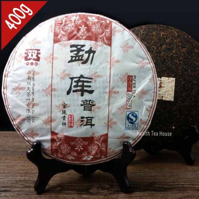 

2014 год Shu Puer Tea Shuang Tian Mengku Pu erh Cake Ripe Pu'er Imported-China Cha Sweet Yunnan Большие листья 400 г PC40 Aged puerh